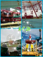 Aくみジェットコースターにもチャレンジしていました！！まだまだ写真はありますが…今月のクラスだよりをお楽しみにしていてください😁✨✨