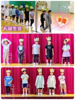 年長今日は９月のお誕生会でした！10人いましたよ✨️６歳になりました！おめでとうございます!!