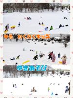 年長　わくわくキッズ大人気だった雪遊びコーナー☃️わくわくキッズの時間は自由に出入りできたのでお友達と相談しながら雪遊びをする時間を決めて遊んでいましたよ😆