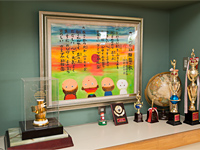 素敵な絵の幼稚園の歌